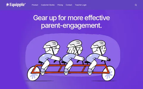 Equipple homepage preview