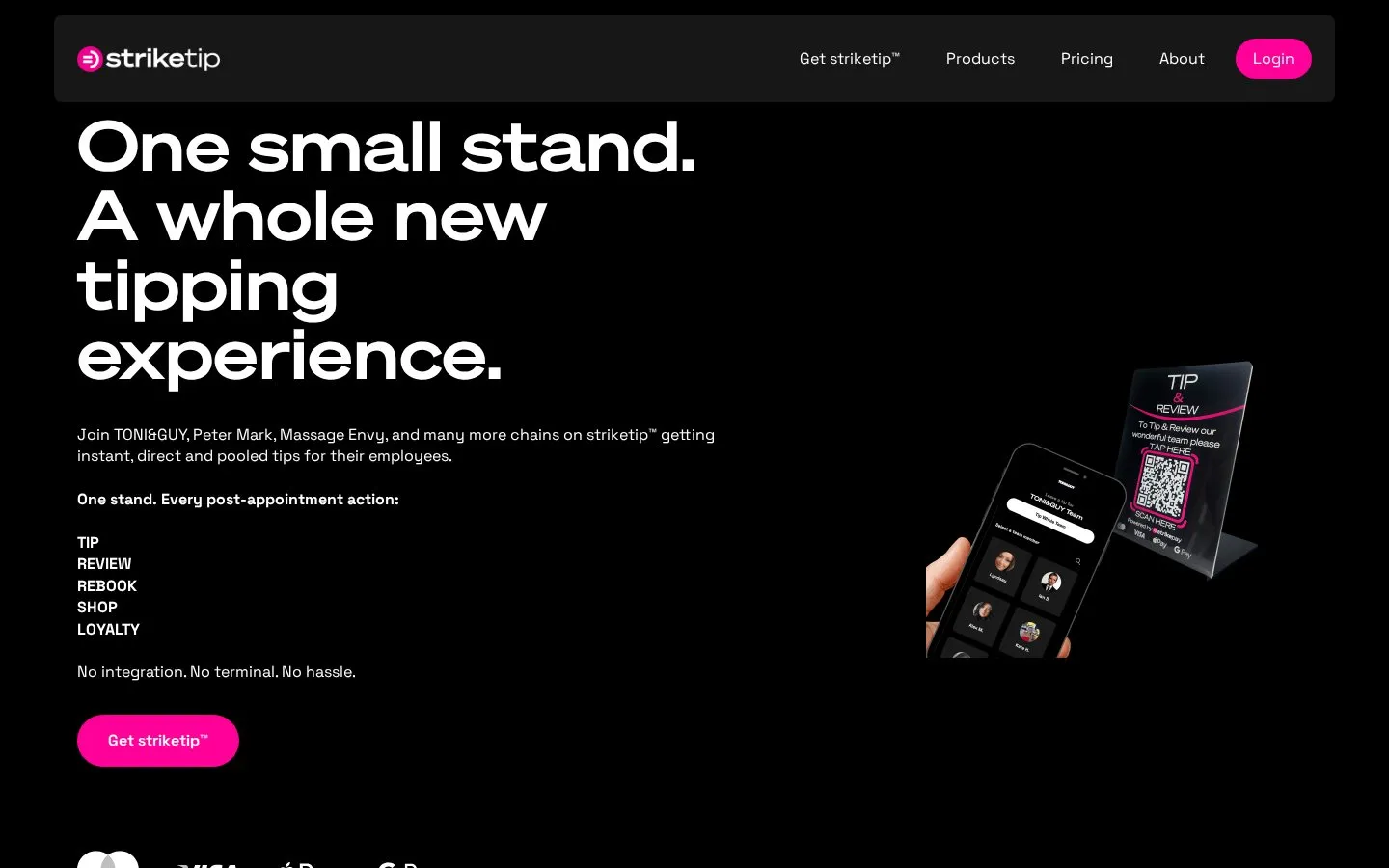 striketip homepage